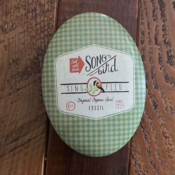 Rare Fossil songbird sterling silver necklace - Picture 2 of 6